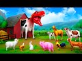 Cowrex diorama  hilarious dinosaur head cow adventure funny animals cartoons 2024