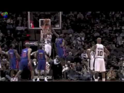 San Antonio Spurs Highlights Jan. 2010