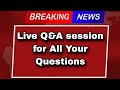 Live session to Clear all your Questions/doubts @KVSTRICKS