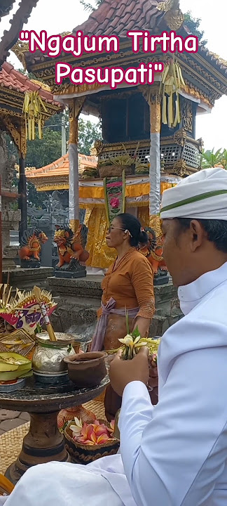 Jro Mangku Nganteb ring Tumpek Landep ; Ngajum Tirtha Pasupati #hindu #bali #hindubali #adatbali