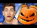 PUMPKIN CARVING CHALLENGE (Squad Vlogs)