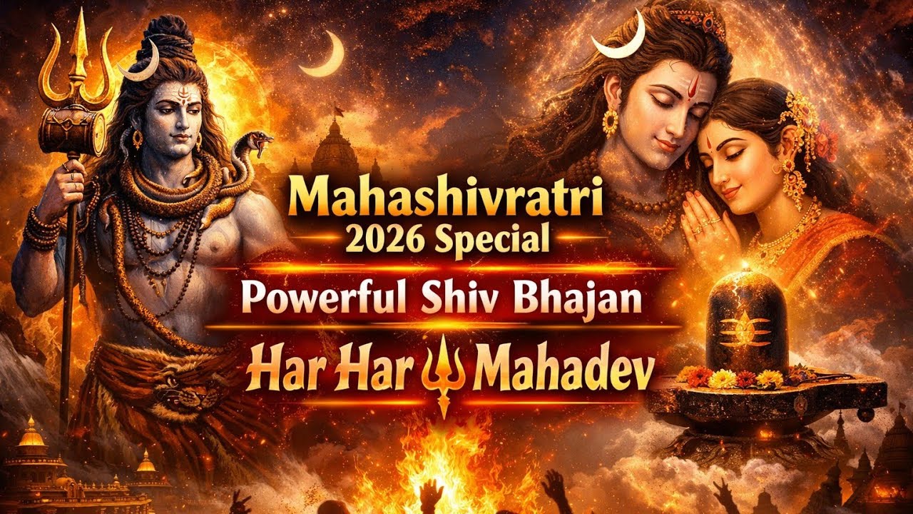 🙏 Mahashivratri 2026 Special | Powerful Shiv Bhajan | Har Har Mahadev 🔱
