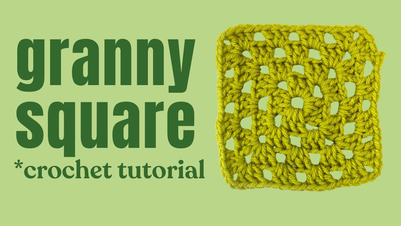 How to: Granny Square (crochet tutorial)