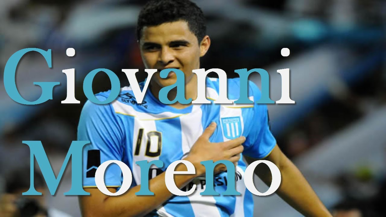 Todos los goles de Giovanni Moreno en Racing Club - YouTube