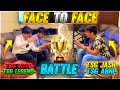 FREE FIRE FACE TO FACE BATTLE IN MAD HOUSE || TEAM RITIK VS TEAM JASH - TWO SIDE GAMERS
