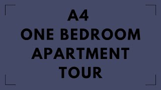 A4 One Bedroom Apartment Tour - 904 sq ft