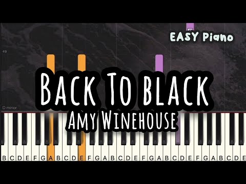 Back To Black (Easy Version) - Amy Winehouse