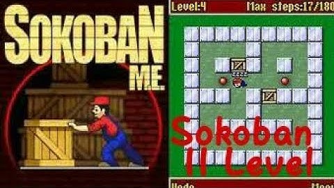 Sokoban Game Hack - Solved Level Number 11 - Solve Sokoban Game Easily