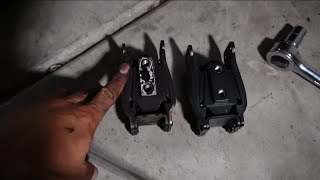 At Home Harley Davidson Dyna Motor Mount Replacement 