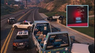 Secret on the Vinewood Tour! (GTA 5 Alien Invasion Building!!!)