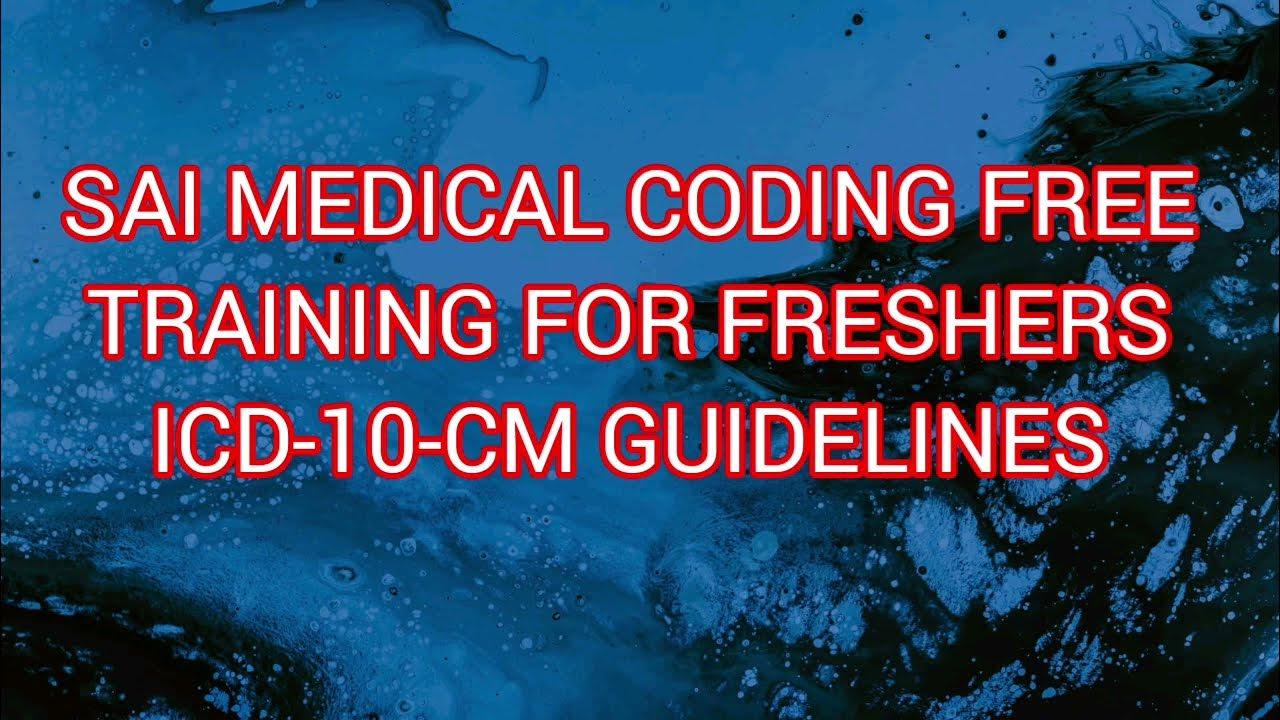 Medical coding ICD10CM GUIDELINES FOR BEGINNERS LEARN MEDICAL CODING