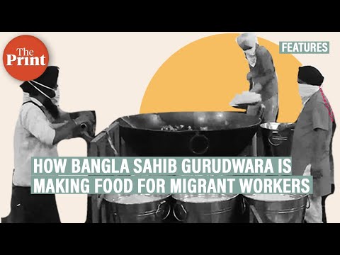 6 cooks, 75,000 meals, 7 days a week: How Bangla Sahib Gurudwara is serving meals to migrant workers