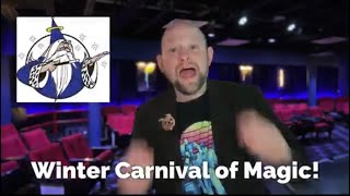 Master Mentalist Erik Dobell at the Winter Carnival of Magic in Pigeon Forge