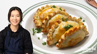 ELIZABETH KIM OF GUILTY GOOD PASTRIES: K-PIE RECIPE | H MART KIMCHI EVERYDAY | 케이 파이