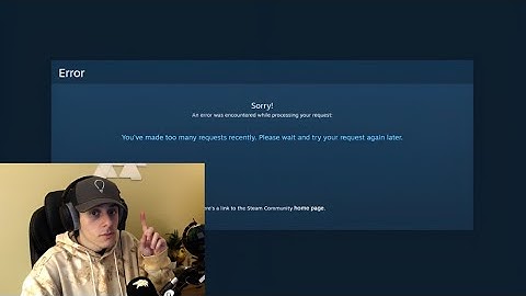 How to fix Steam "Too Many Requests" error
