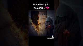 Xodahafiz Zəhra - Əyyami Fatimə - Zəhranın Günləri - whatsapp Statusları Mərsiyə HD 2021