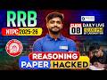 🚂 RRB NTPC 2025 Reasoning Paper Hacked-8 🔥 Complete Paper Approach + Smart Tricks 💯 Lakshya Sir