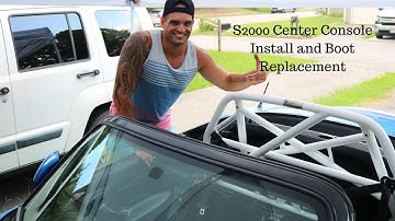 S2000 Center Console Removal with Overlay Install and Shift Boot!