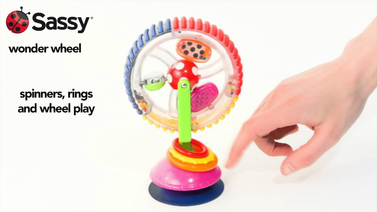 sassy wonder wheel activity center