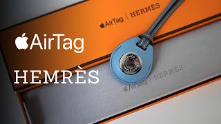 [Unboxing] Apple AirTag Hermès Bag Charm – Bleu Lin