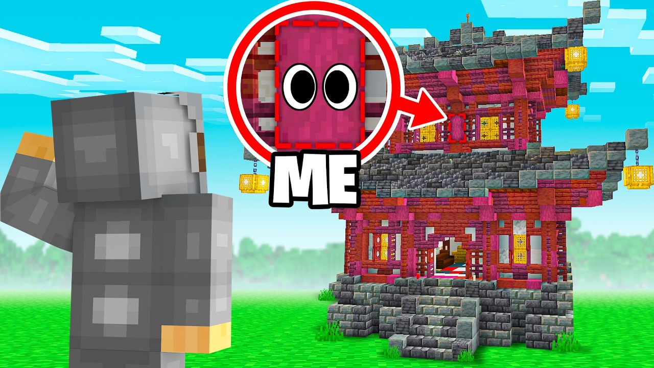 Minecraft Build and Seek as BLOCKS