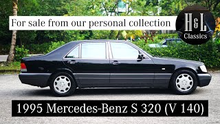 From our personal collection: (W 140) 1995 Mercedes-Benz S 320 Long Wheelbase in Black 040 for sale screenshot 5