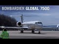 Inside bombardiers global 7500 the largest purposebuilt business jet in the world  ain