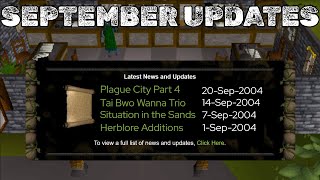 2004scape - September Updates