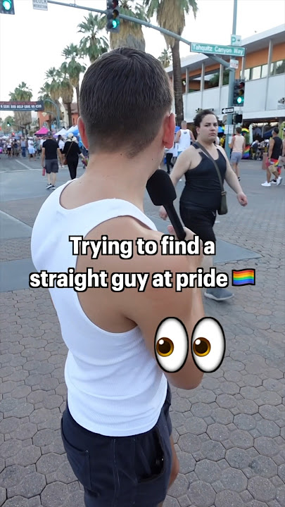 finding a straight guy at pride 🏳️‍🌈👀