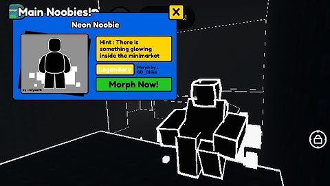 How To Get Neon Noobie | Find The Noobies Morph Roblox