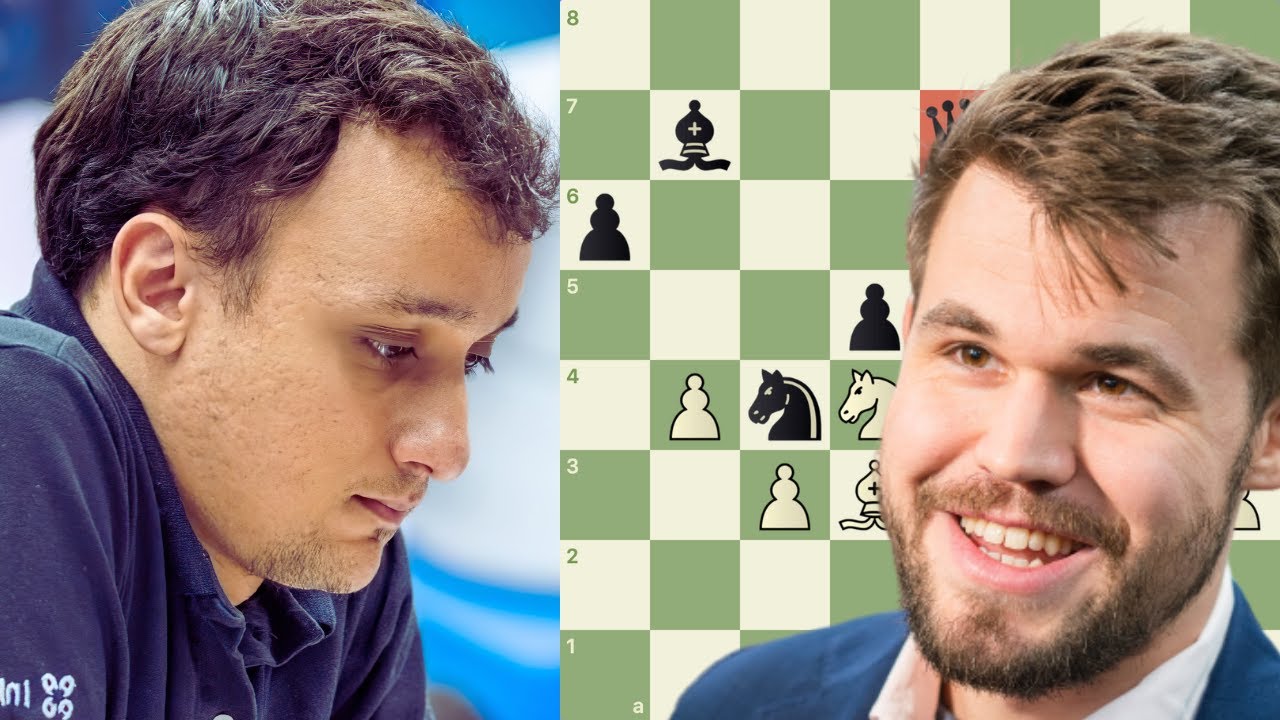 Supi Sacrifica a Dama contra Magnus Carlsen - A Imortal Brasileira - Luis  Supi Vs Magnus Carlsen 