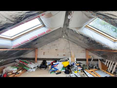 Как я превратил страшный чердак в 2 уютные спальни