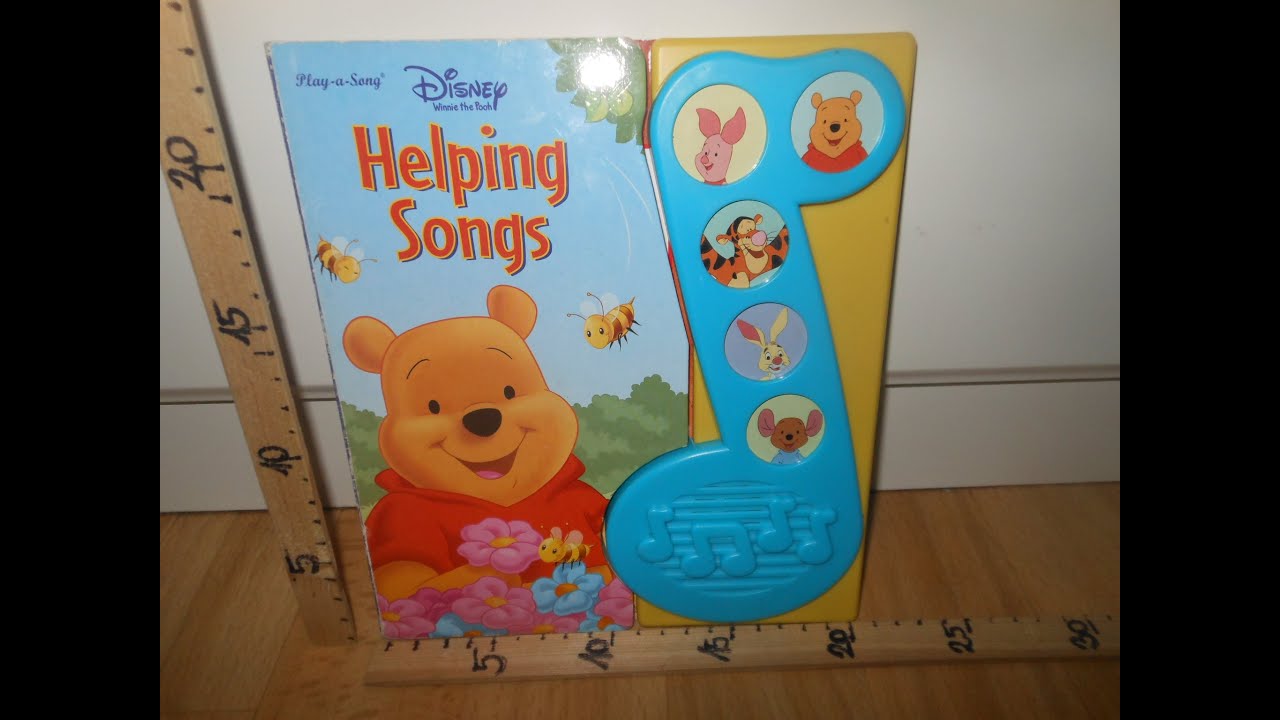 Disney Winnie the pooh Helping songs.Play a song book ...