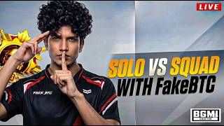 NEW UPDATE BGMI 🔥Solo vs Squad Server  | High Kills | Shorts Live  #bgmi #bgmilive #pubgmobile