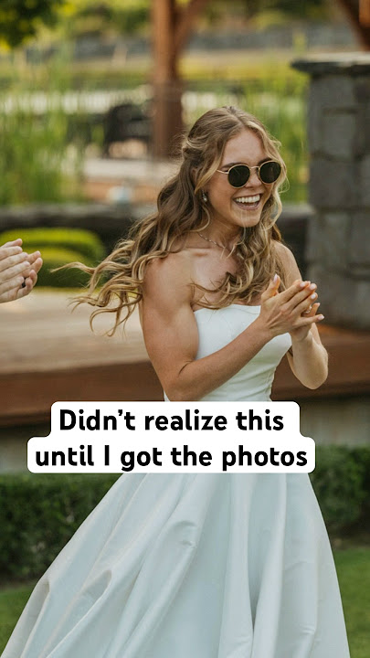 Biceps came out to play on the wedding day 😅 #weddingday #womenwholift #strong