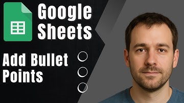 How to Add Bullet Points in Google Sheets (2025 Tutorial)