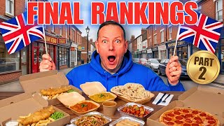 British Takeaway Tier List Part 2: The Final Rankings!