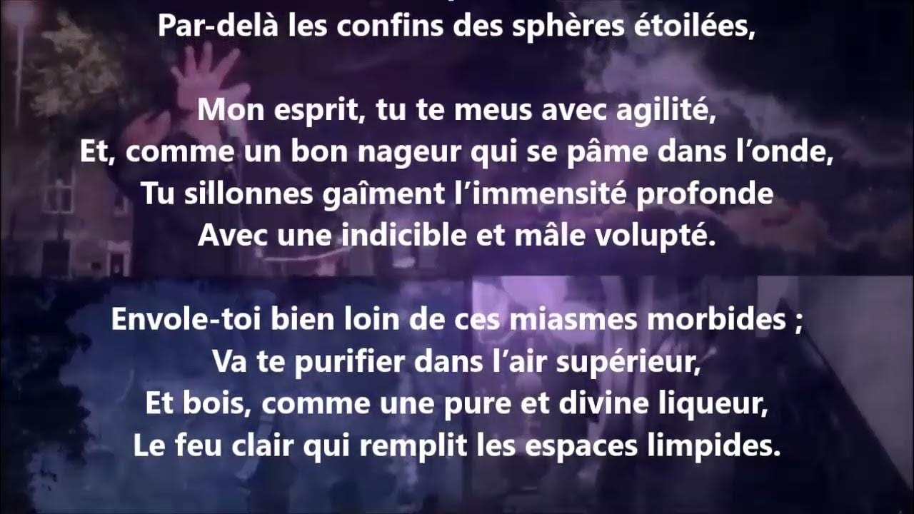 Élévation - Charles Baudelaire lu par Yvon Jean - YouTube