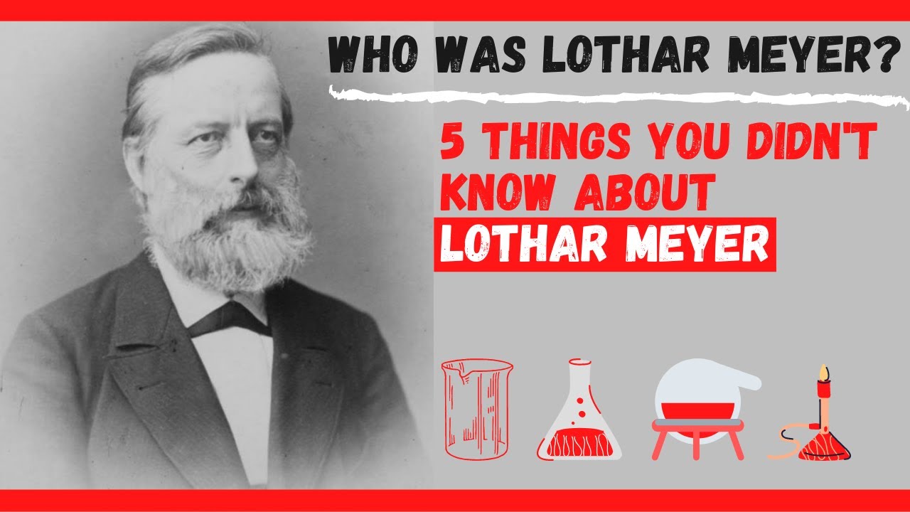 5 Things You Didn't know about Julius Lothar Meyer - YouTube