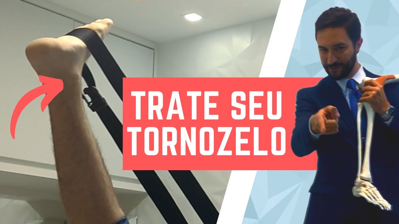Aprenda como MELHORAR MOBILIDADE DO TORNOZELO em CASA fazendo 3 exercícios simples