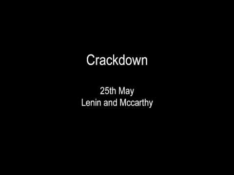 Crackdown - 25th May