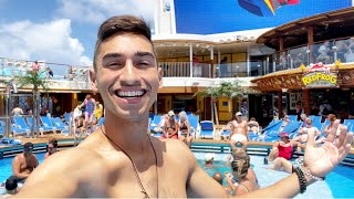 Carnival's Mardi Gras Suite Tour | TWO Fun Days At Sea - Water Park, Dancing, & Friends!