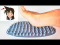 蘭ねーちゃんのツノを健康サンダルのブツブツにして踏んでみると...