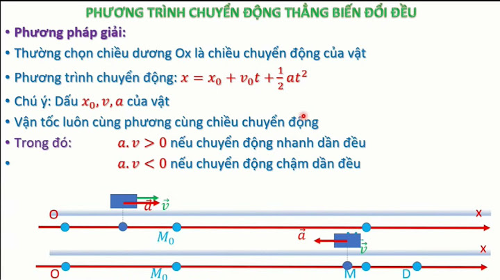 Xác định thời điểm gặp nhau kí hiệu là gì