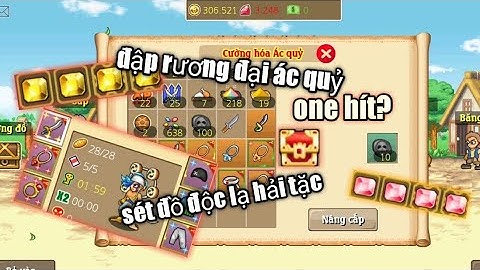 HTTH Lậu : Đập rương đại ác quỷ và làm sét đồ độc lạ hải tặc Go