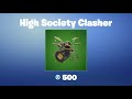 High society clasher  fortnite drums
