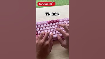 Thumbnail of Which team are you in??? #mechanicalkeyboard #soundtest #clack #thocky #creamy #shorts