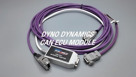 Dyno Dynamics CAN ECU Module – Full Setup & Walkthrough | Dyno Software Integration