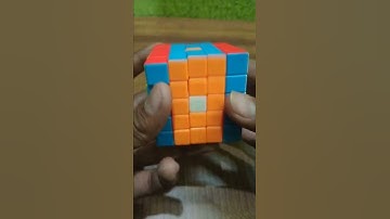 How To Make Double Dot Pattern On 5 by 5 Rubix Cube.   #AKCUBER#CUBESOLVER#YOUTUBE#SHORTS
