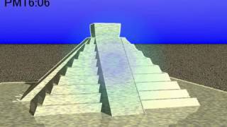 Chichen Itza At Vernal Equinox Day